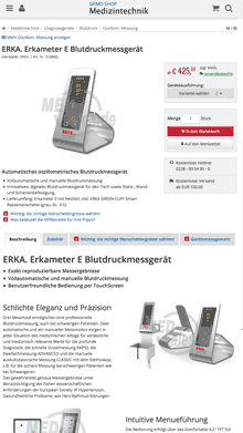 med-sales Kundenpreisgestaltung